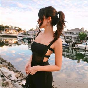 REVOLVE ⭐️ Black Bodysuit